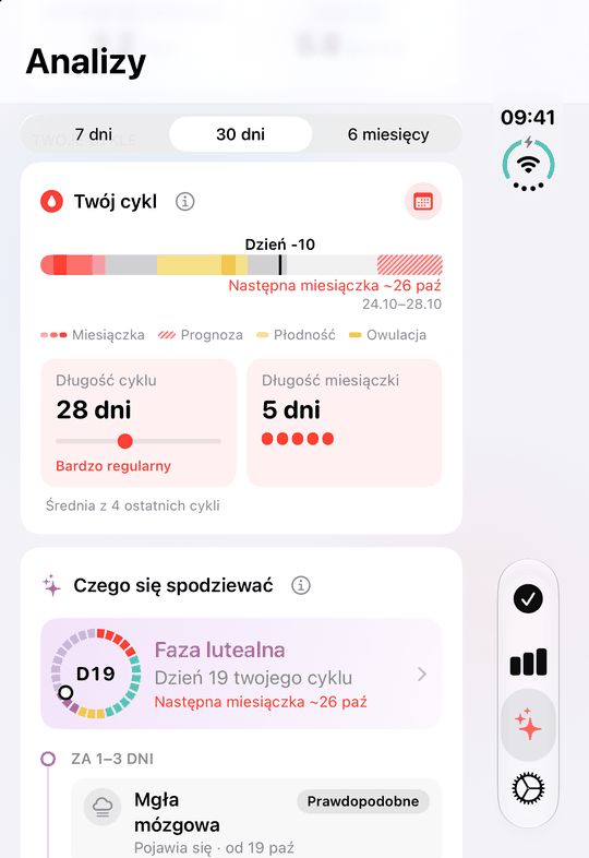 Analizy cyklu na ekranie zewnętrznym złożonego iPhone’a Duo: Twój cykl, jego długość i czego się spodziewać